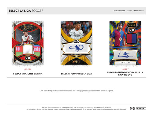 Panini Select La Liga 2024/25 - Hobby Box