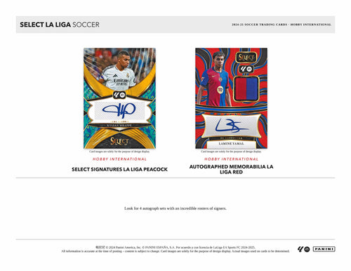 Panini Select La Liga 2024/25 - International Hobby Box