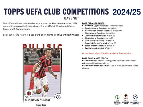 Topps UEFA Club Competitions Flagship 2024/25 - Value Box