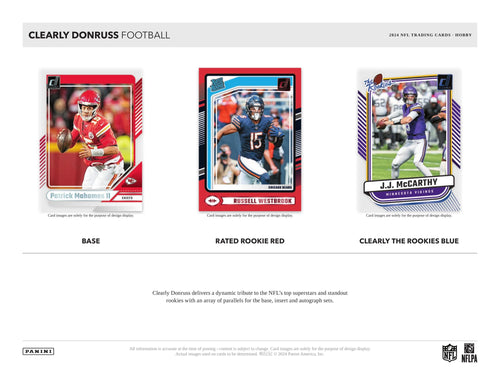 Panini Clearly Donruss Football 2024 - Hobby Box