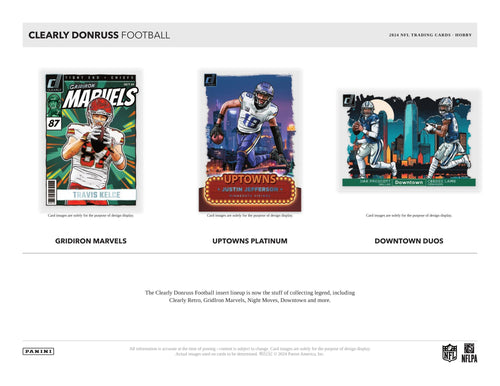 Panini Clearly Donruss Football 2024 - Hobby Box
