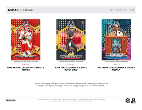 Panini Mosaic NFL Football 2024 - Choice Box