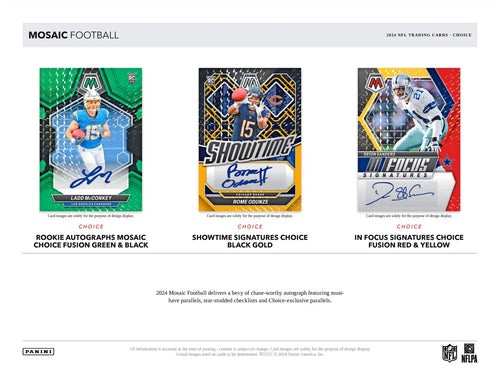 Panini Mosaic NFL Football 2024 - Choice Box