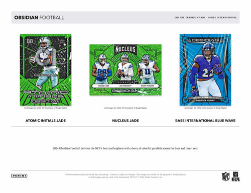 Panini Obsidian NFL Football 2024 - International Hobby Box