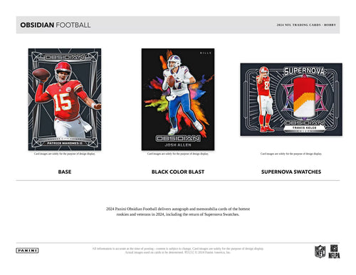 Panini Obsidian NFL Football 2024 - Hobby Box