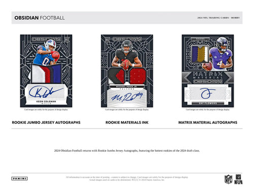 Panini Obsidian NFL Football 2024 - Hobby Box