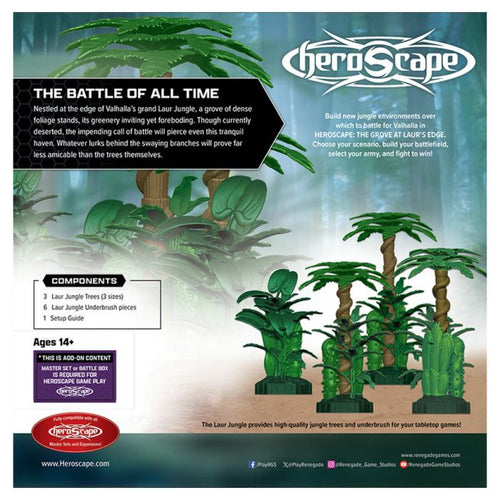 Heroscape: The Grove at Laur's Edge Terrain Expansion (Eng)