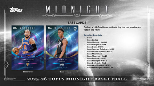 Topps Midnight Basketball 2025/26 - Hobby Box