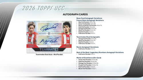 Topps UEFA Club Competitions Flagship 2025/26 - Hanger Pack