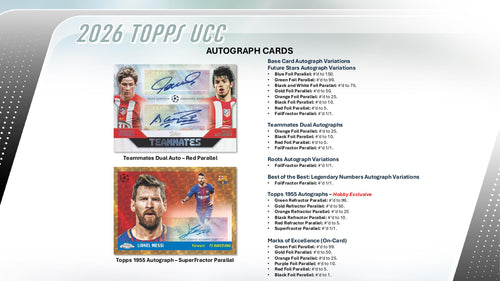 Topps UEFA Club Competitions Flagship 2025/26 - Hobby Box