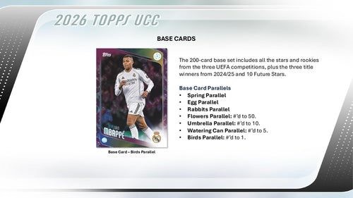 Topps UEFA Club Competitions Flagship 2025/26 - Spring Tin (Påskeæg)