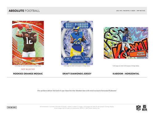 Panini Absolute Football 2025 - Blaster Box