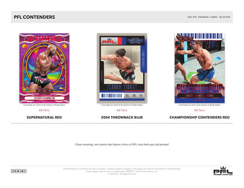 Panini Contenders Professional Fighters League 2025 - Blaster Box
