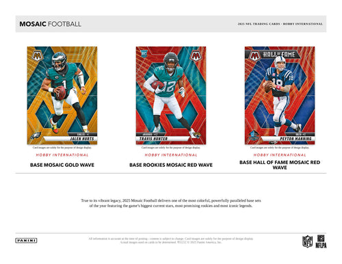 Panini Mosaic Football 2025 - International Hobby Box