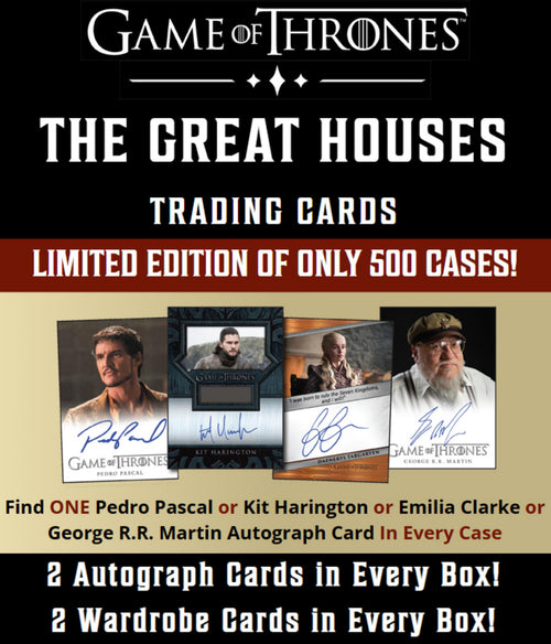 Rittenhouse Game of Thrones The Great Houses 2025 - Hobby Box