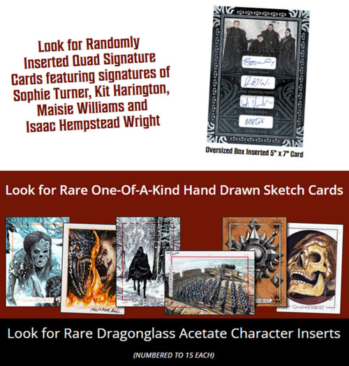 Rittenhouse Game of Thrones The Great Houses 2025 - Hobby Box