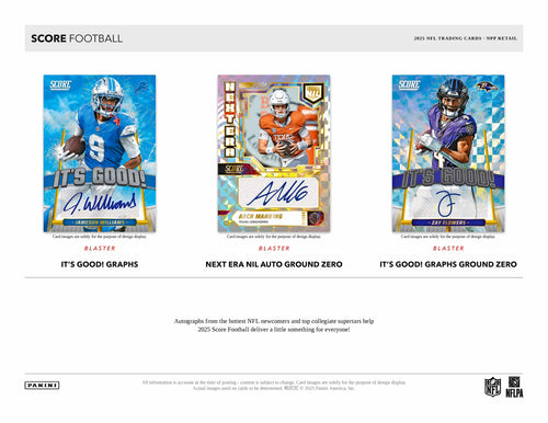 Panini Score Football 2025 - Retail Box