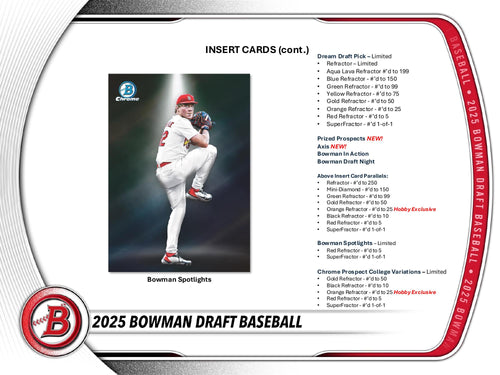 Topps Bowman Draft Baseball 2025 - Hobby Box