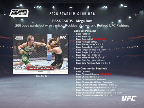 Topps Stadium Club UFC 2025 - Mega Box