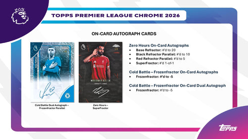 Topps Chrome Premier League 2025/26 - Hobby Box