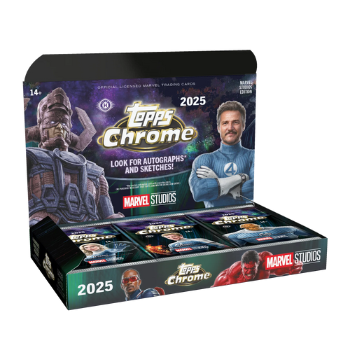 Topps Chrome Marvel Studios 2025 - Hobby Box