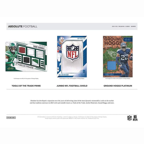 Panini Absolute NFL Football 2023 - Hobby Box