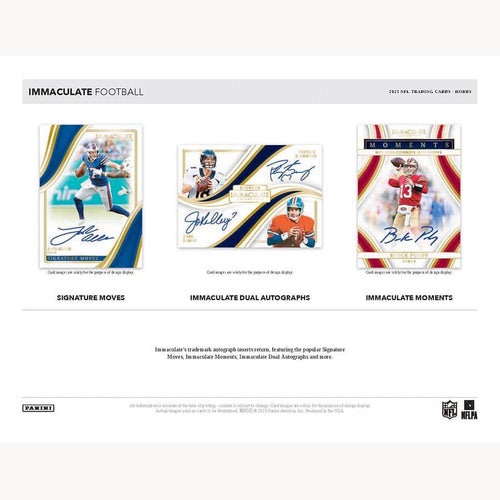 Panini Immaculate Collection Football 2023 - Hobby Box