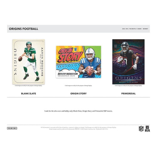 Panini Origins Football NFL 2023 - Hobby Box