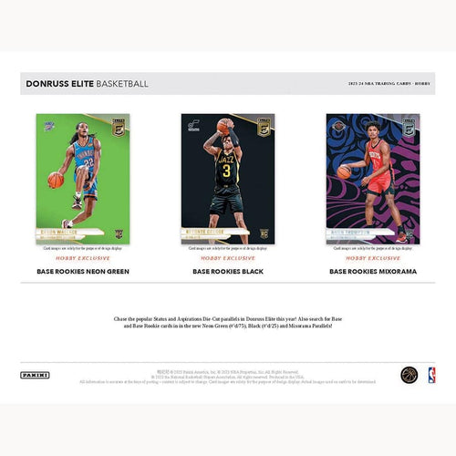 Panini Donruss Elite NBA Basketball 2023/24 - Hobby Box