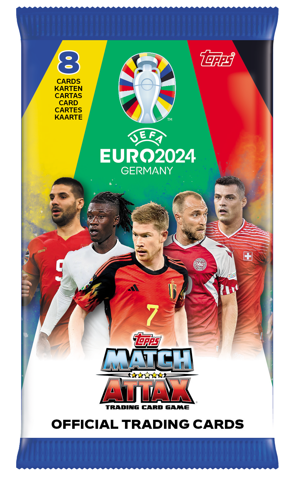 Topps EURO 2024 Match Attax - Booster Pakke