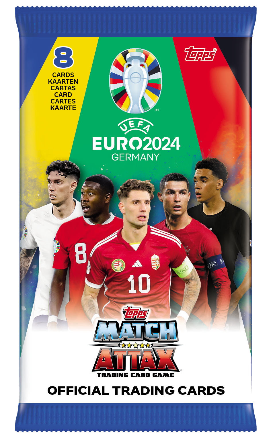 Topps EURO 2024 Match Attax - Booster Pakke