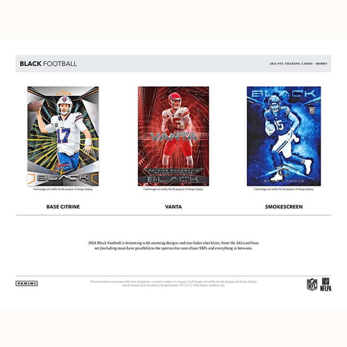Panini Black NFL Football 2024 - Hobby Box