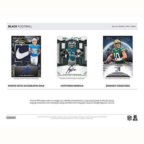 Panini Black NFL Football 2024 - Hobby Box