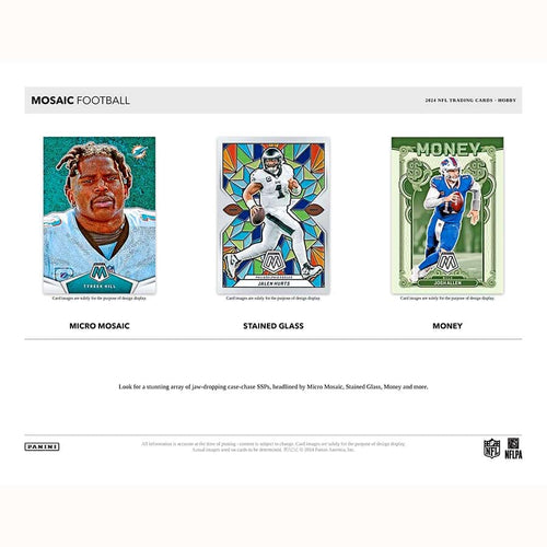 Panini Mosaic NFL Football 2024 - Hobby Box