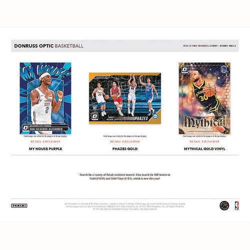 Panini Donruss Optic Basketball 2024/25 - Hobby Mega Box