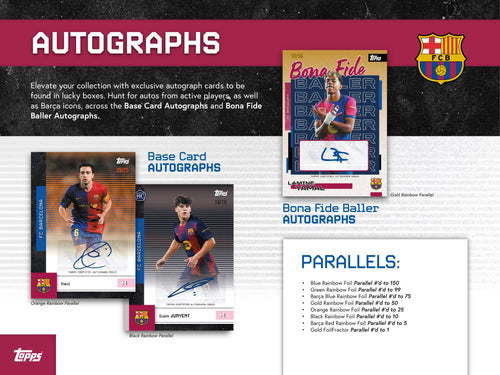 Topps Barcelona Team Set 2025/26