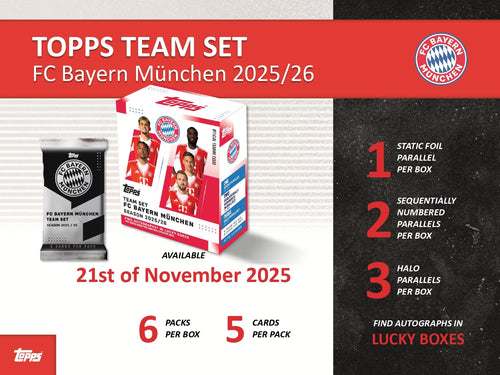 Topps Bayern Team Set 2025/26
