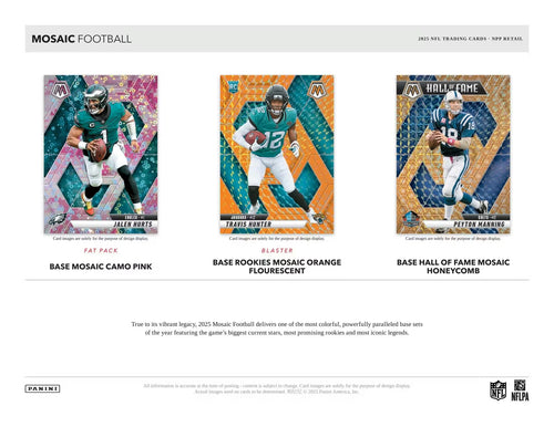 Panini Mosaic Football 2025 - Mega Box