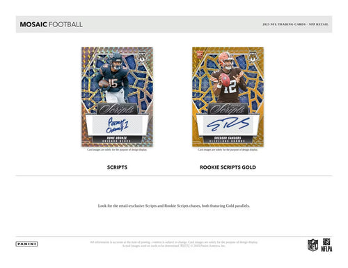 Panini Mosaic Football 2025 - Mega Box