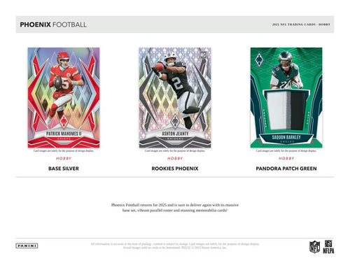 Panini Phoenix Football 2025 - Hobby Box