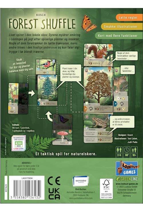 Forest Shuffle (Dansk)