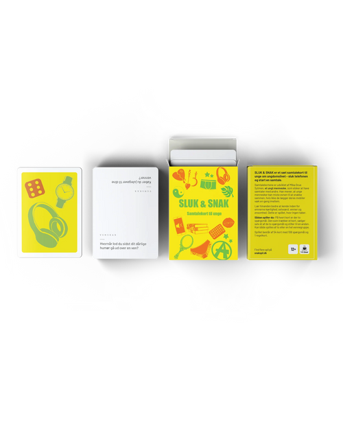 Sluk og Snak - Samtalespil fra SNAK