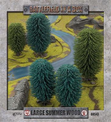 Battlefield in a Box: Large Summer Wood (30 mm)