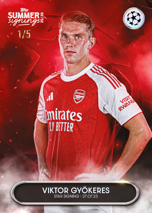 Topps UEFA Summer Signings 2025