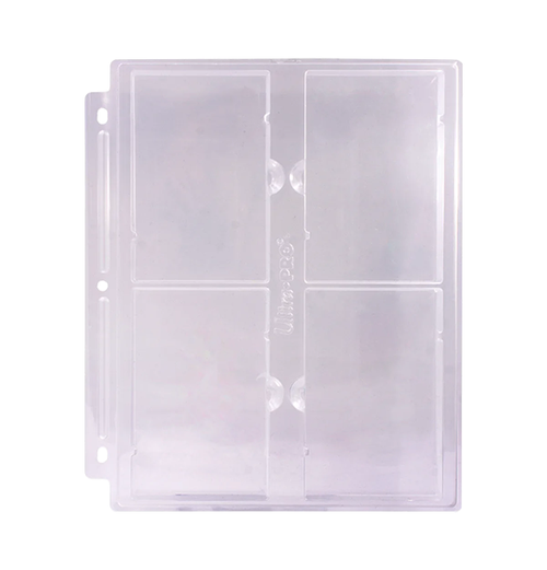 Ultra PRO 4-Pocket Page for Graded Beckett Slabs
