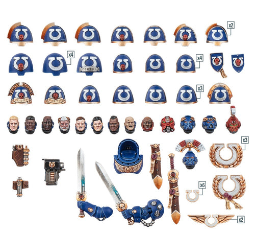 Warhammer 40k: Ultra Marines - Upgrades and Transfers Sheet
