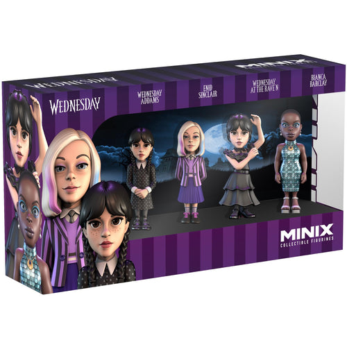 Minix Wednesday - 4 Pack 7cm
