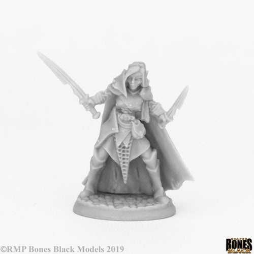 Reaper Bones - Dark Elf Female Warrior