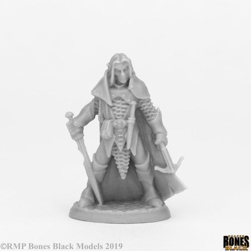 Reaper Bones - Dark Elf Male Warrior