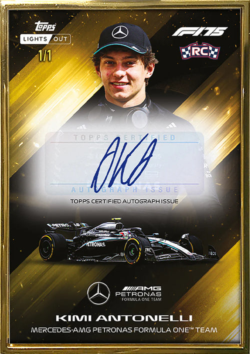 Topps Formula 1 Lights Out 2025